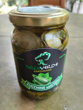 Load image into Gallery viewer, Zucchine sott'olio contadine prodotte in Basilicata
