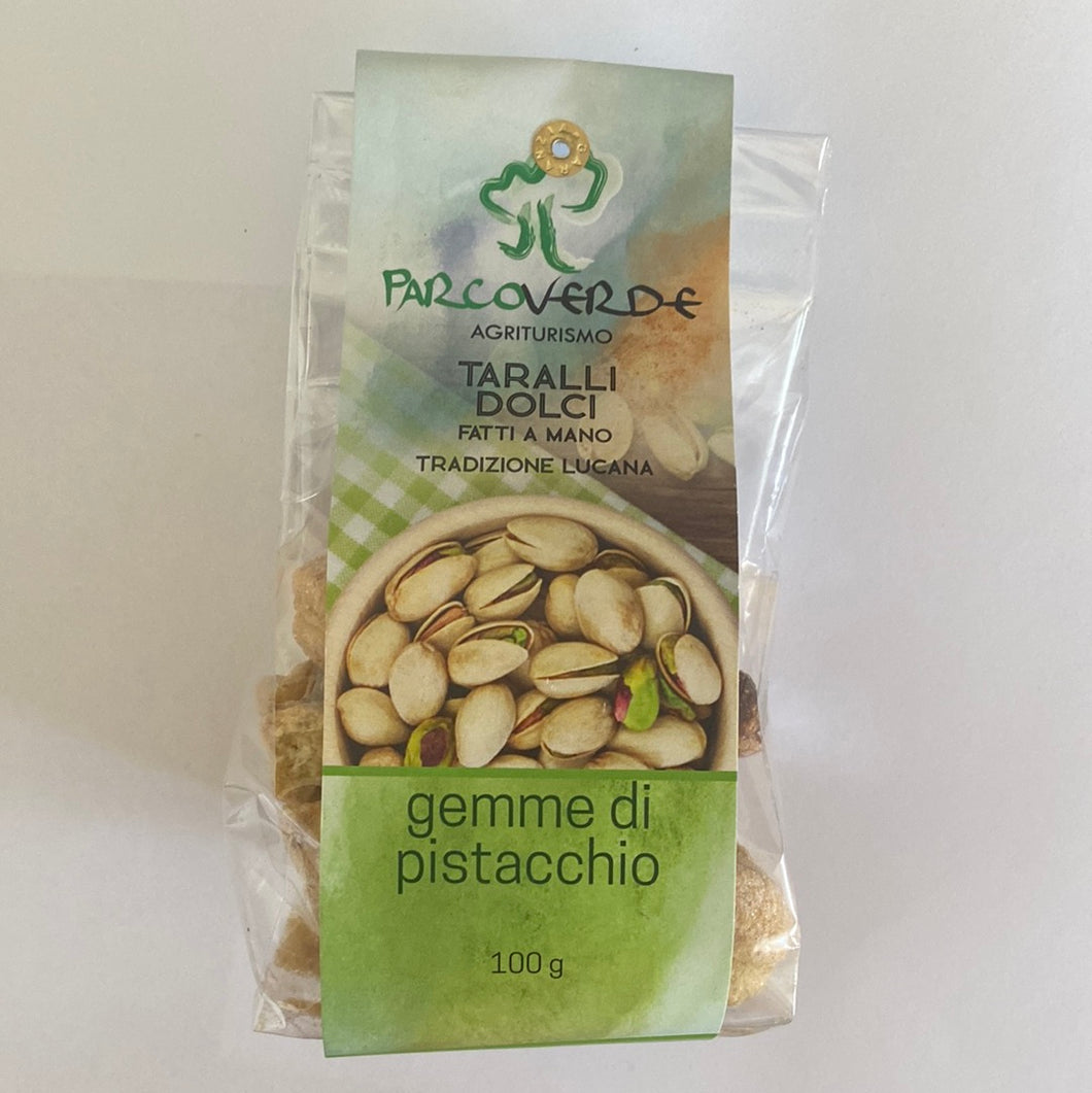 Taralli dolci al Pistacchio - Agricola Parco Verde